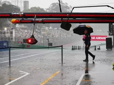 La lluvia complic� el Gran Premio de Brasil 2024