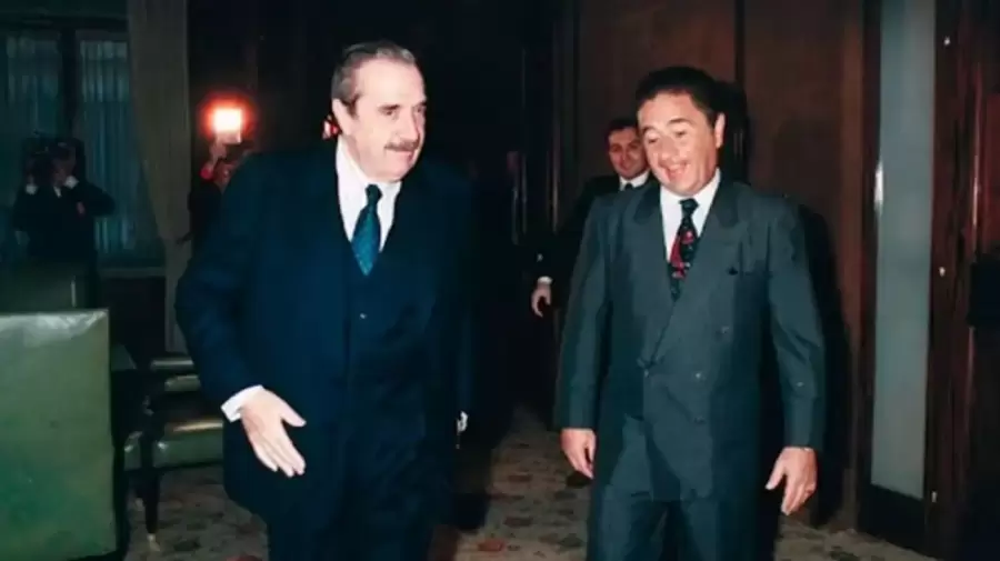 Alfons�n y Duhalde, el poder pol�tico de la �poca