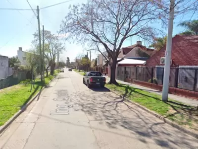 La zona donde ocurri� el filicidio.