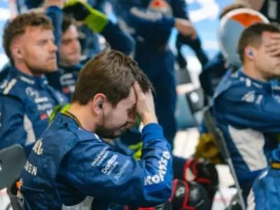 El equipo deWilliams consternados por el despiste del argentino