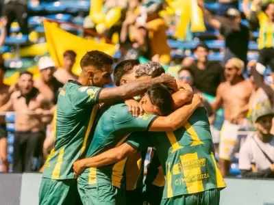 Aldosivi super� a San Mart�n de T y ascendi� a Primera