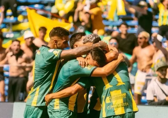 Aldosivi super� a San Mart�n de T y ascendi� a Primera