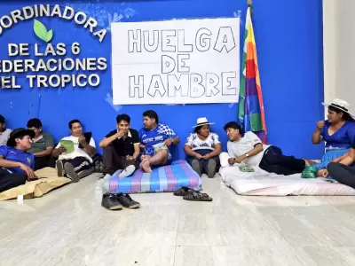 Evo Morales encabeza una huelga de hambre