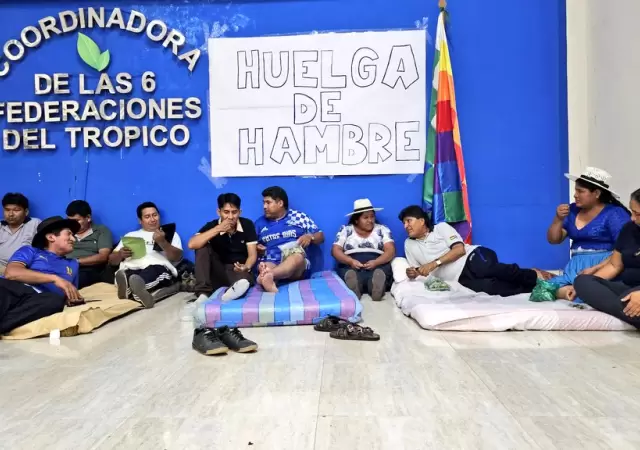 Evo Morales encabeza una huelga de hambre