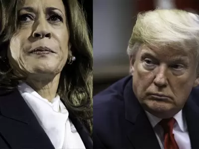 Kamala Harris vs Donald Trump.