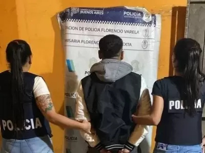 El detenido acusado de ser el autor del femicidio.