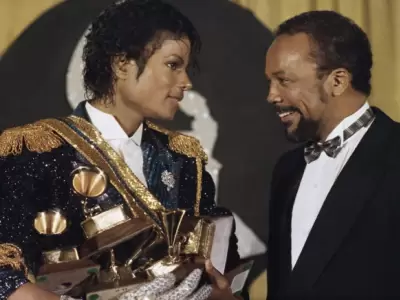 Quincy Jones, el m�tico productor de "Thriller", de Michael Jackson.