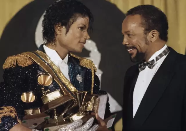Quincy Jones, el m�tico productor de "Thriller", de Michael Jackson.