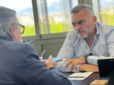 El senador peronista F�lix Gonz�lez con Ciudadano.News.