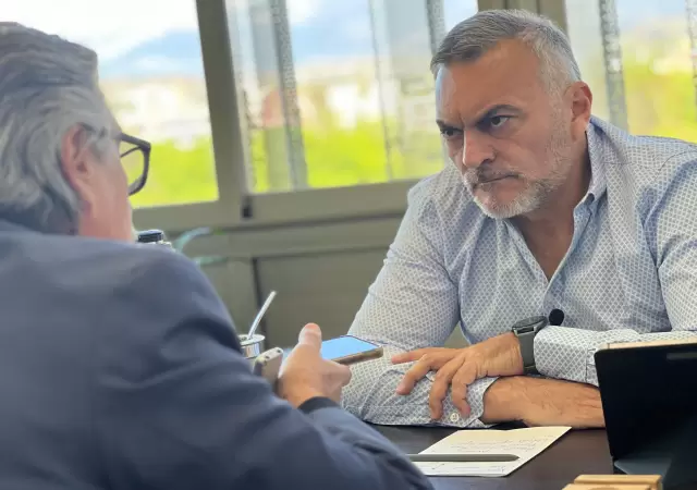El senador peronista F�lix Gonz�lez con Ciudadano.News.