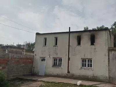 Casa del incendio.