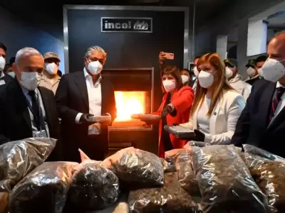 Operaci�n 'Infierno Blanco': Bullrich lider� la destrucci�n de casi 800 kilos de coca�na