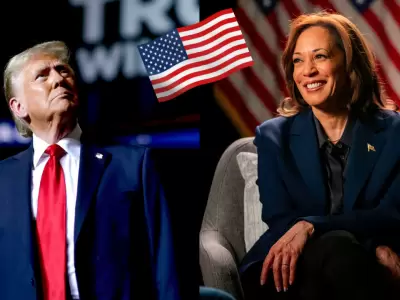 Donald Trump vs Kamala Harris.