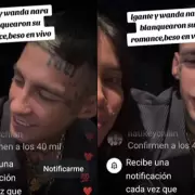 �Confirmad�simo! Wanda y L-Gante se declaran su amor a los besos