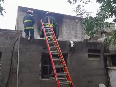 Vivienda donde se habr�a perpetrado el asesinato.