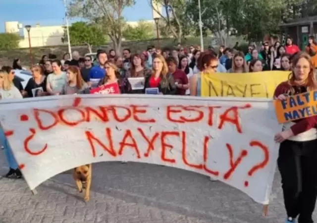 Manifestaci�n para pedir por el paradero de la menor