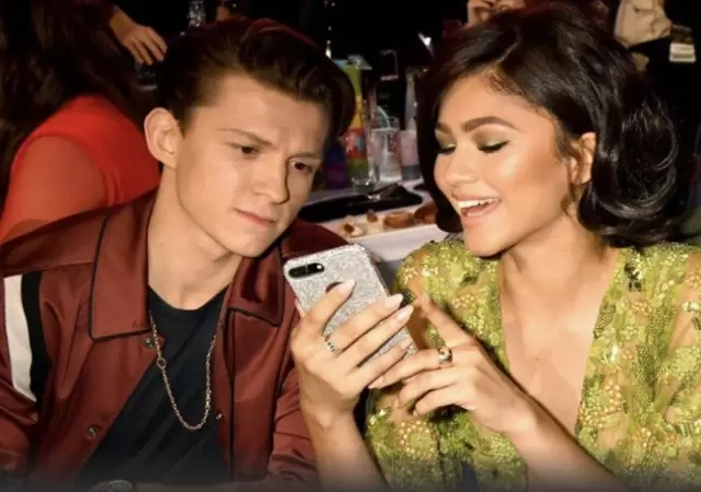 Tom Holland y Zendaya.