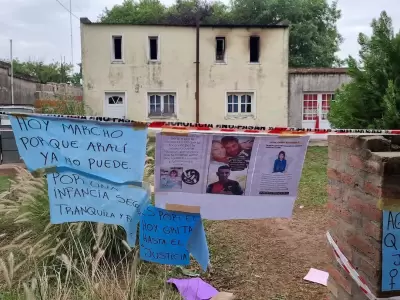 El pueblo de Binkmann, consternado por el suceso, pide justicia. (Foto: web)
