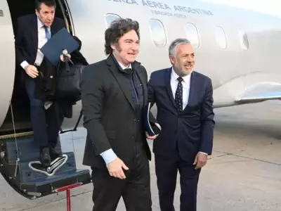 Javier Milei y Alfredo Cornejo.