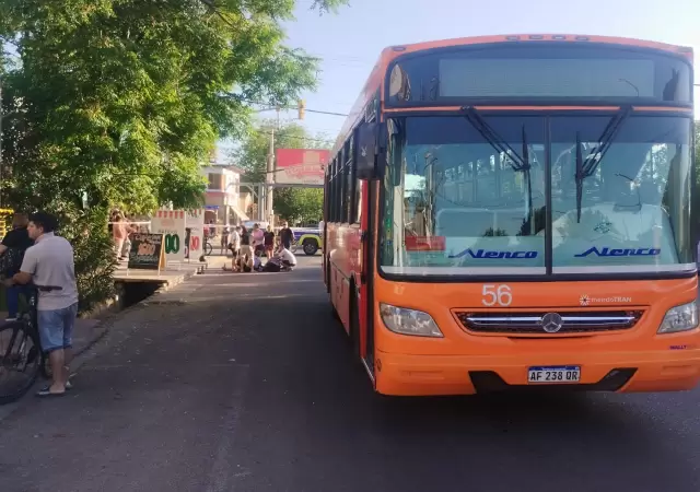 El accidente ocurri� en la esquina de Pedro Molina y Avellaneda, en Guaymall�n.