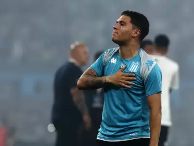 Juanfer Quintero es figura en Racing