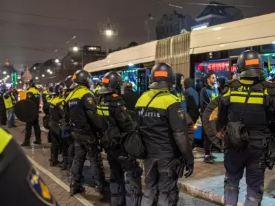La violencia se desat� luego de un partido de la Europa League, en que perdi� el equipo israel�.