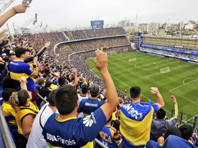 La Bombonera.