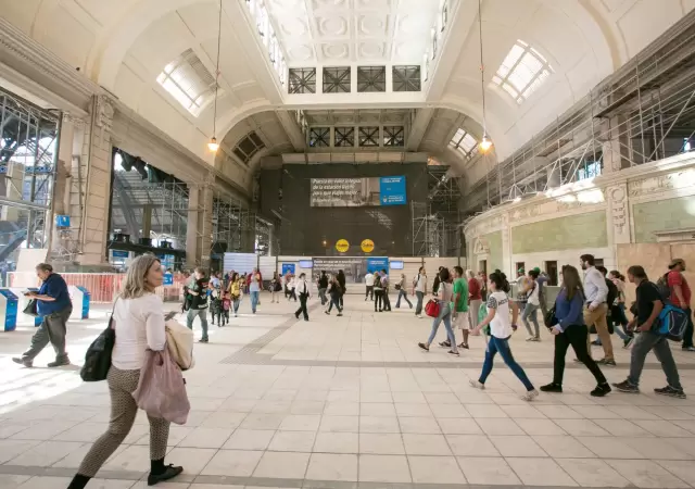 La estaci�n Retiro ser� la primera en tener la medida de seguridad. (Foto: web)