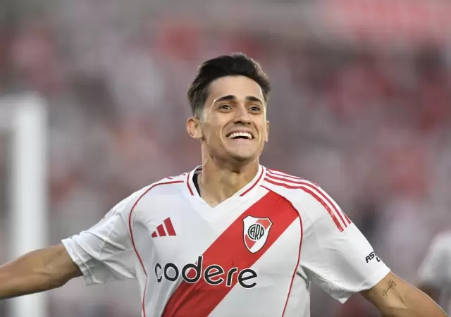 Solari, el mejor jugador de River en los �ltimos partidos.