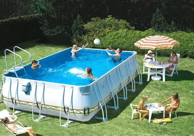 Pileta de lona, es una opci�n para los argentinos en el verano