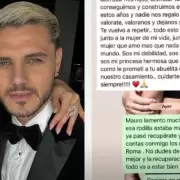 Desde Brasil: el fr�o mensaje de Wanda Nara a Mauro Icardi tras su lesi�n