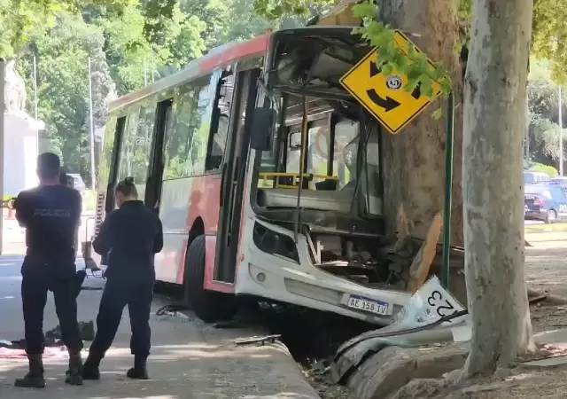 Video: falla en los frenos de un micro causa la muerte de un chofer y deja 17 heridos