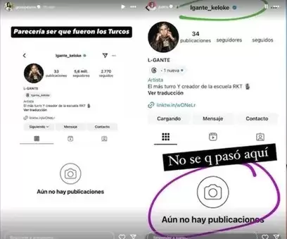 La cuenta oficial del cantante fue suspendida