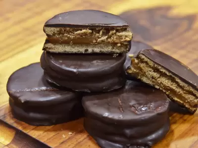 Alfajores de Chocolate.