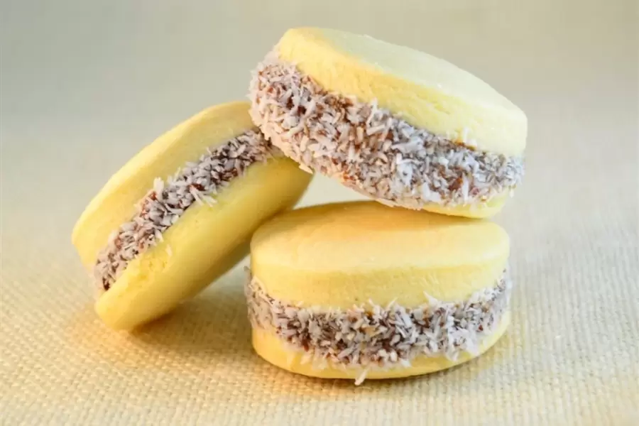 Alfajores de maicena.