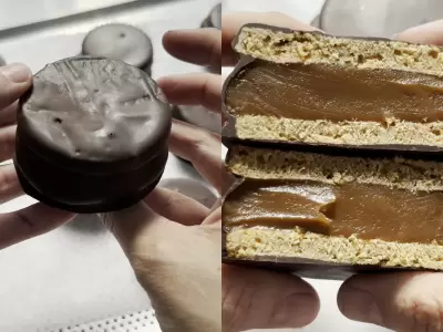 TikTok ha vuelto tendencia una preparaci�n de alfajores de dulce de leche.