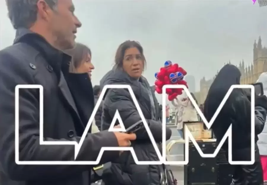 Pampita y Pepa en Londres.