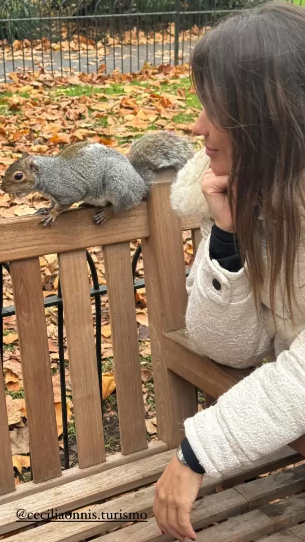 Pampita en Inglaterra