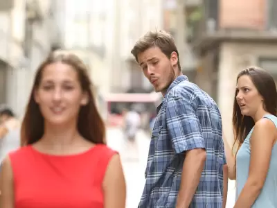 Uno de los m�s difundidos memes sobre infidelidad.