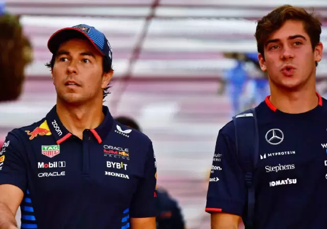 Franco Colapinto y Checo P�rez