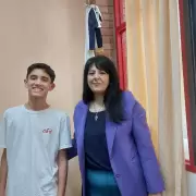 Tiene 13 a�os y viajar� a China con dos compa�eros para representar a Am�rica