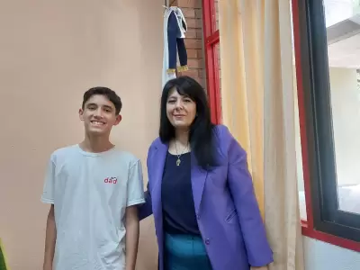 "Como escuela y universidad, siempre nos preocupamos por formar a los ni�os integralmente" (Nora Marlia)