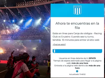 Cerca de 300 mil personas hicieron fila virtual para adquirir las entradas,