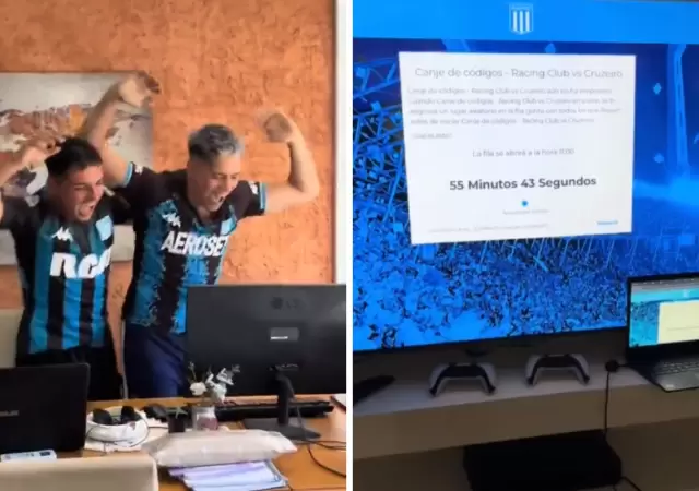 Los hinchas de Racing van a copar Paraguay en la final de la Sudamericana.