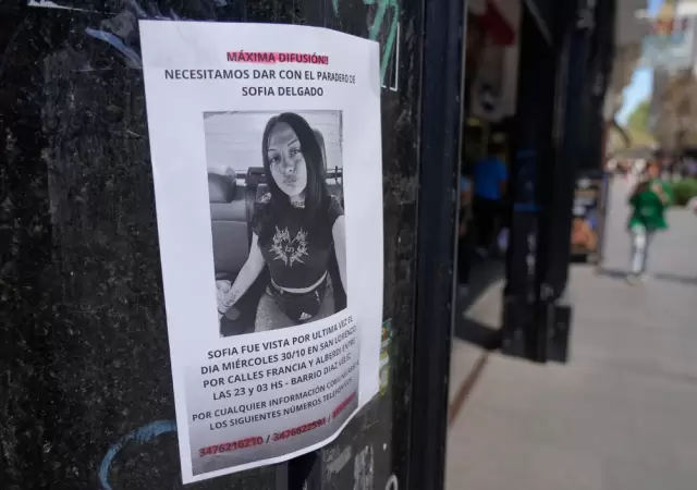 La sociedad se moviliz� con el objetivo de hallar a la chica. Foto: web