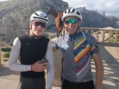 Colapinto junto a Agostini en Marbella