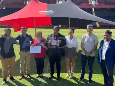 Hugo y Norma se casaron en el Cementerio de los Elefantes.