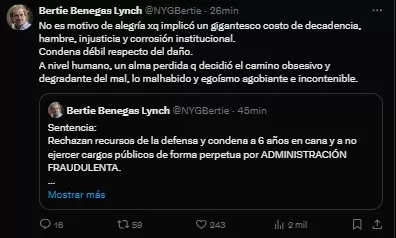 Publicaci�n de Bertie Benegas Lynch.
