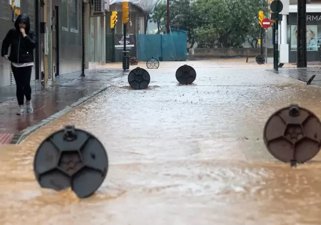 Inundaciones en M�laga