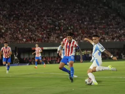 Lautaro anot� el gol argentino.